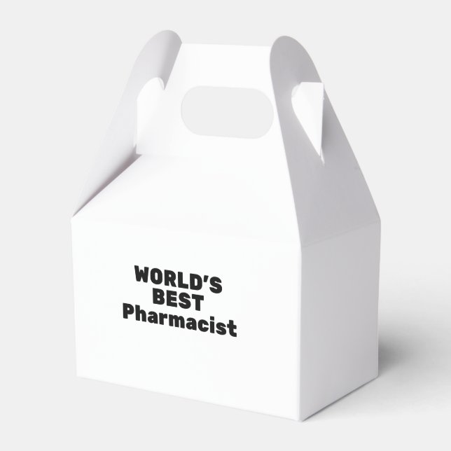 World's best Pharmacist Favour Box (Front Side)