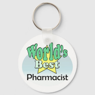 World's Best Pharmacist Key Ring