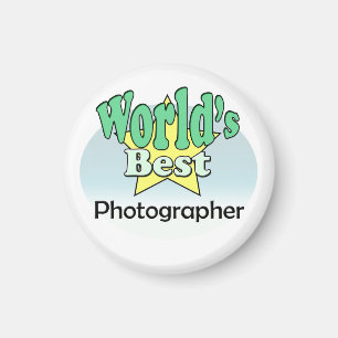 World's best Photographer Magnet
