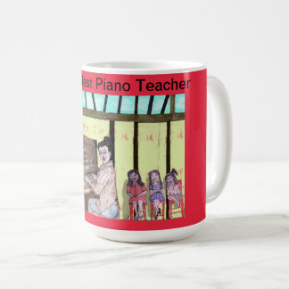 World's Best Piano Teacher! Coffee Mug