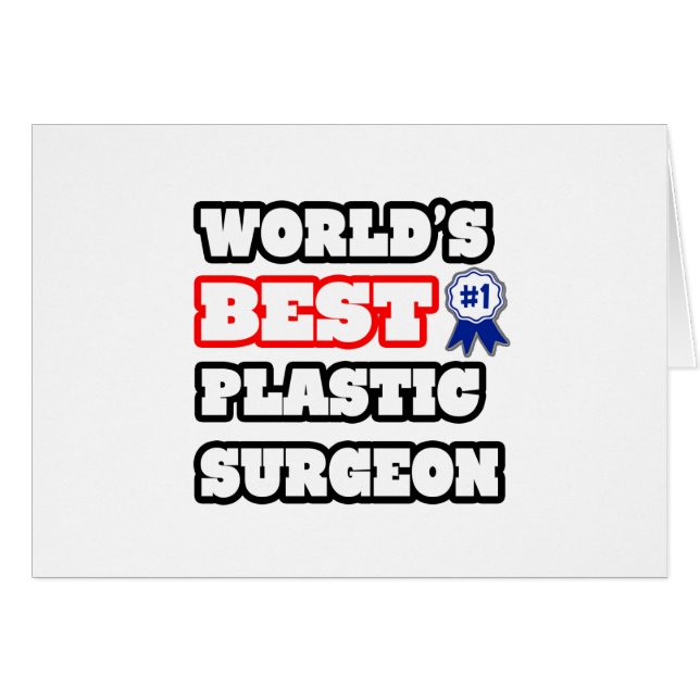 World's Best Plastic Surgeon (Front Horizontal)