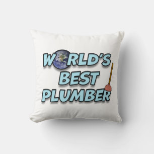World's best Plumber Cushion