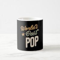 World's Best Pop - Father and Grandpa Gifts