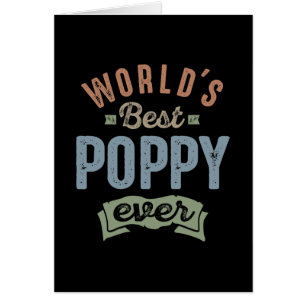 Worlds Best Poppy