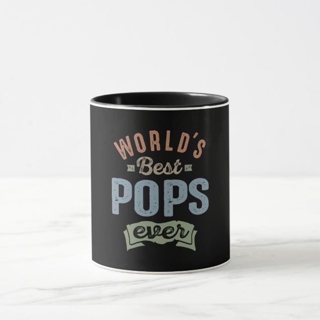 Worlds Best Pops Mug (Center)