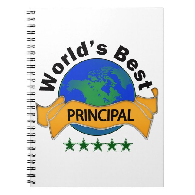 World's Best Principal Notebook (Front)