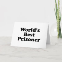 World's Best Prisoner