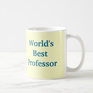 World's Best Professor mug