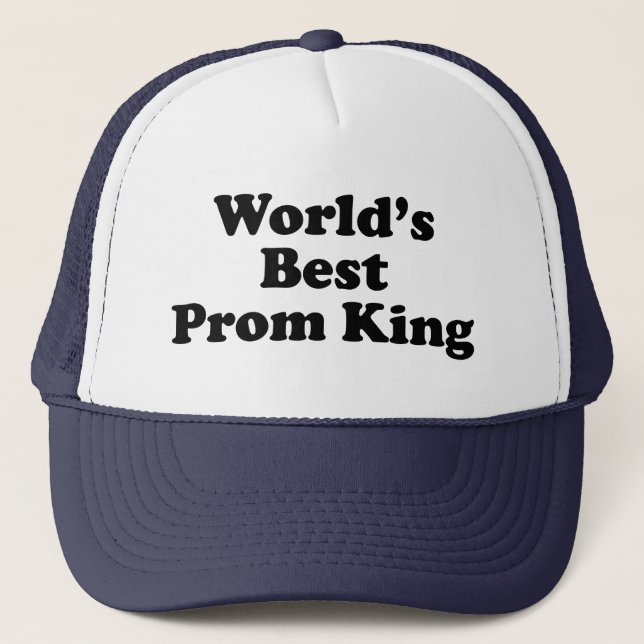 World's Best Prom King Trucker Hat (Front)