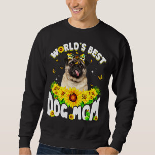 World's Best Pug Dog Mum Mother's Day Sweatshirt