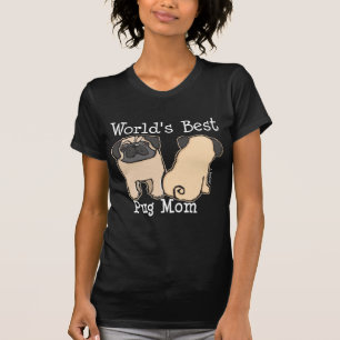 World's Best Pug Mum T-Shirt