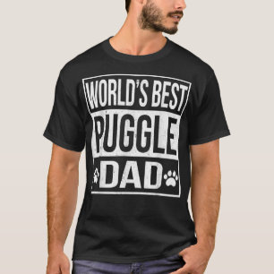 World's best Puggle dad shirt 