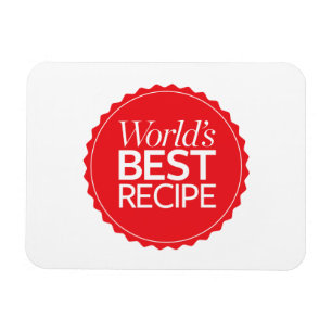 World's Best Recipe Magnet
