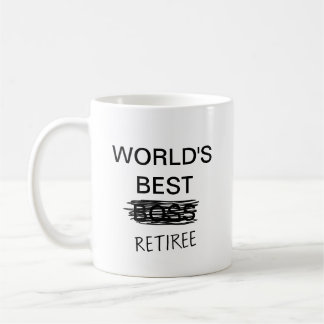 World's Best Retiree Mug