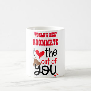 Worlds BEST ROOMMATE - Love The POO Out of You MUG