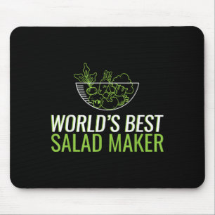 Worlds Best Salad Maker , For Your Favourite Vegan Mouse Pad
