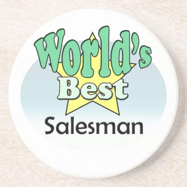 World's best Salesman Coaster (Front)