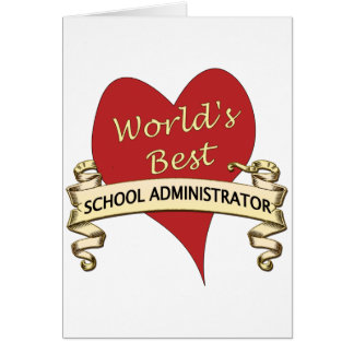 World's Best School Administrator