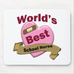 World's Best School Nurse Mouse Pad