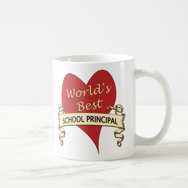 World's Best School Principal Coffee Mug (Right)