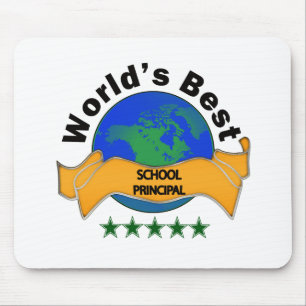 World's Best School Principal Mouse Pad