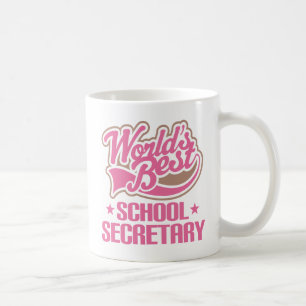 World's Best School Secretary Office Mug Gift