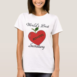 World's Best School Secretary T-Shirt