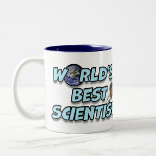 World's Best Scientist Two-Tone Coffee Mug