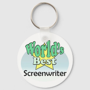 World's Best Screenwriter Key Ring
