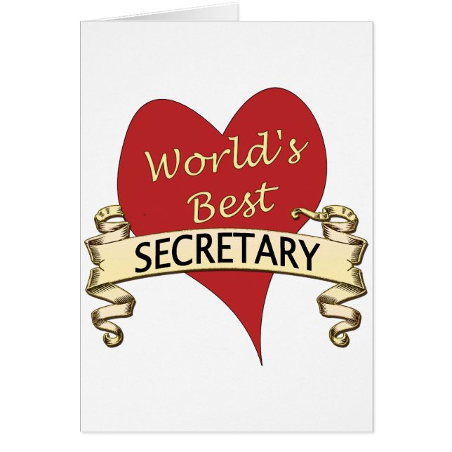 World's Best Secretary (Front)