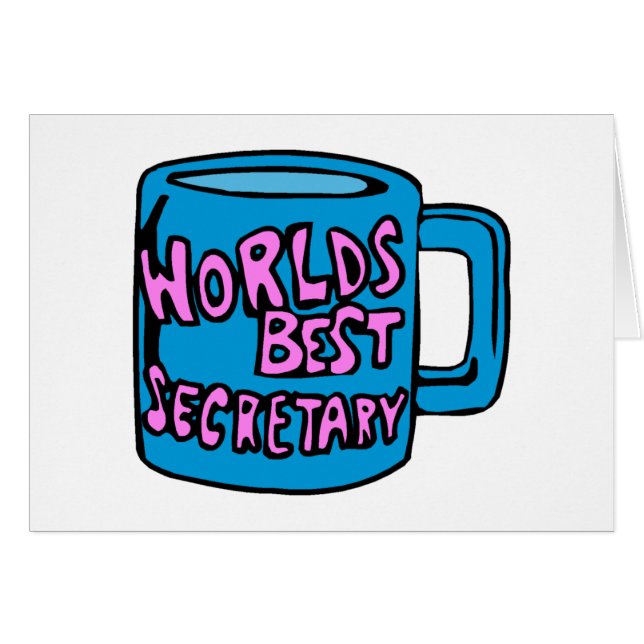 Worlds Best Secretary (Front Horizontal)