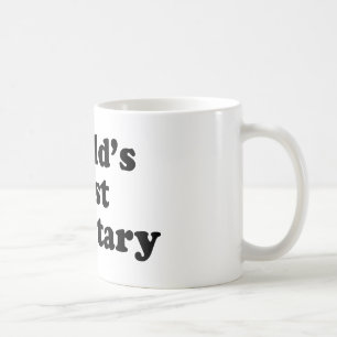 World's Best Secretary Coffee Mug