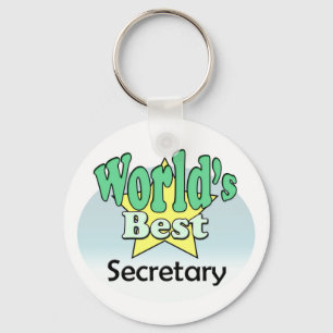 World's Best Secretary Key Ring