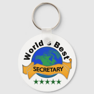 World's Best Secretary Key Ring