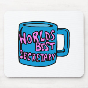 Worlds Best Secretary Mouse Pad