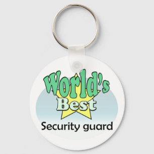 World's Best Security guard Key Ring