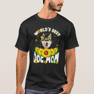 World's Best Siberian Husky Dog Mom Mother's Day T-Shirt