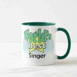 World's Best Singer Mug