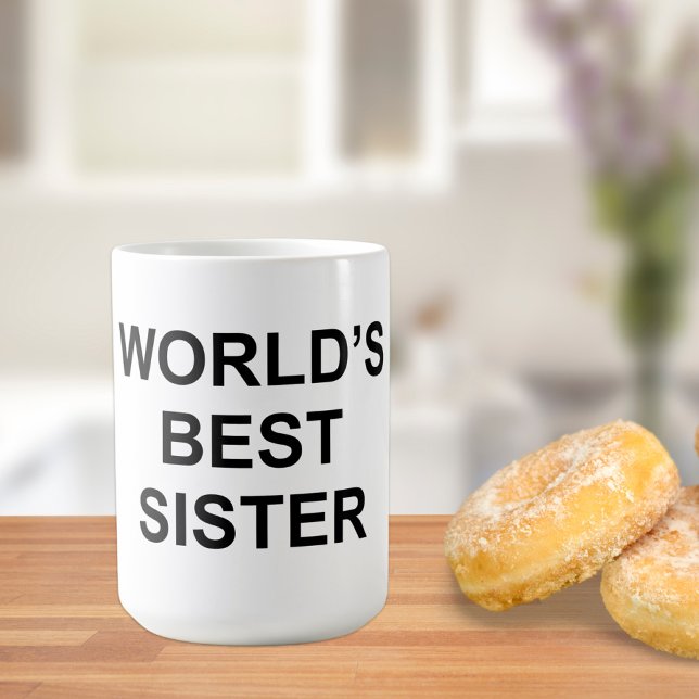 World's Best Sister Coffee Mug (Creator Uploaded)