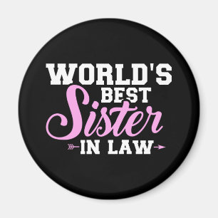 World's best sister-in-law magnet