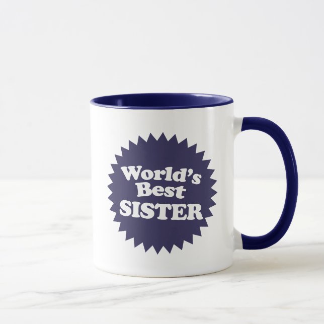 World's Best Sister Mug (Right)