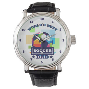 World's Best Soccer Dad Father's Day Watch