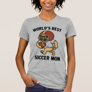 WORLD'S BEST SOCCER MOM - PUG PLAYER T-Shirt
