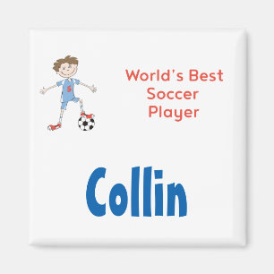World's Best Soccer Player Magnet