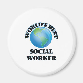 World's Best Social Worker Magnet