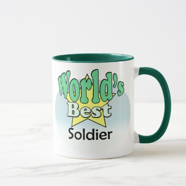 World's Best Soldier Mug (Right)