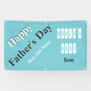 World's Best Son Banner