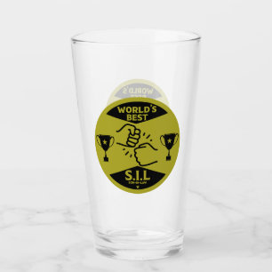 World's Best Son-In-Law Glass