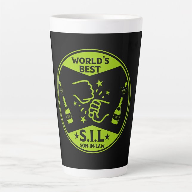 World's Best Son-In-Law Latte Mug (Front)