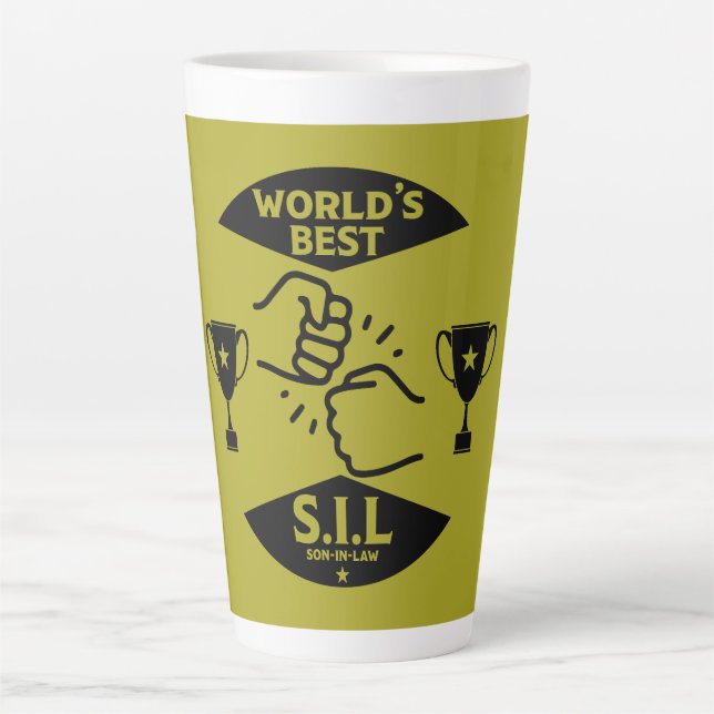 World's Best Son-In-Law Latte Mug (Front)